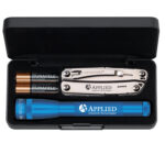 Custom "AA" Mini Maglite® LED With Leatherman® Wingman - 1