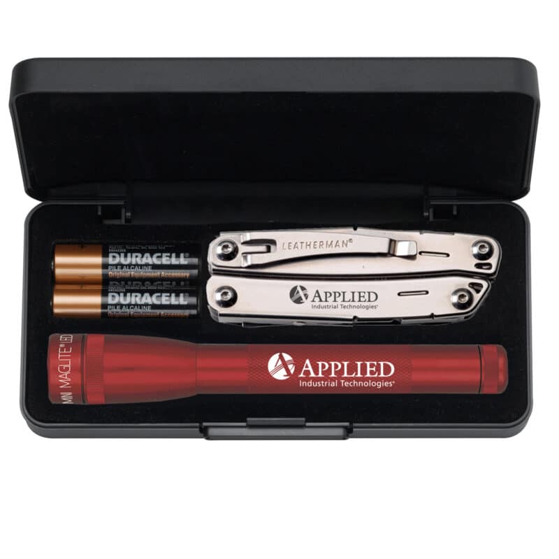Custom "AA" Mini Maglite® LED With Leatherman® Wingman - 2