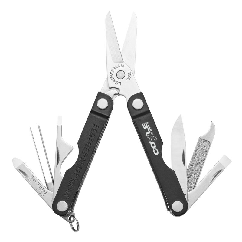 Leatherman®-Micra®-Pocket-Tool-Jet-Black-833177 Custom Leatherman® Micra® Pocket Tool Jet Black